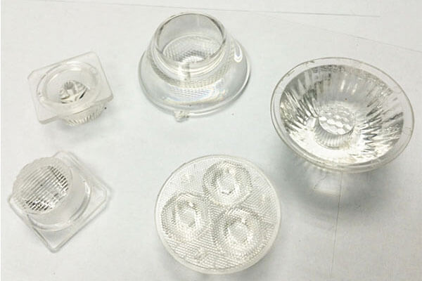 transparent LED lense